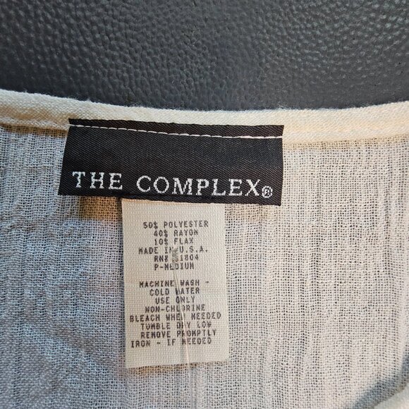 The Complex Off White Tank - Picture 3 of 4